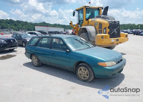 1997 Ford Escort Lx from USA, damaged, VIN 3FALP15P5VR153698